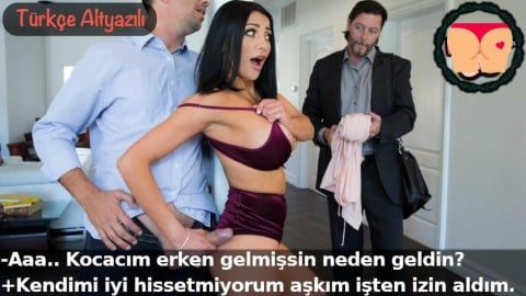 Komşumun Kızı Sikişme Konusunda Tecrübelerini Bana Göstermek İçin Ev Boşken Geldi