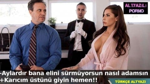 Zengin adam karısına ilgi göstermedi yanında çalışanıyla bastı